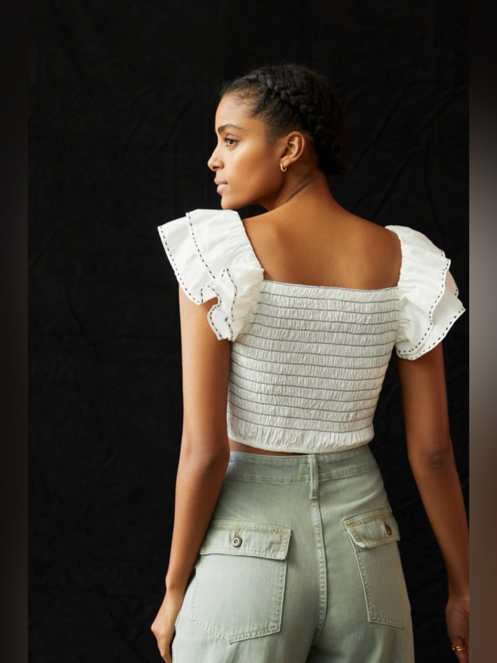 Anthropologie Smocked Pullover - Picture 9 of 9
